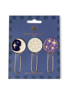 PWC-1005EU Set of 3 Paperclips - Celestial